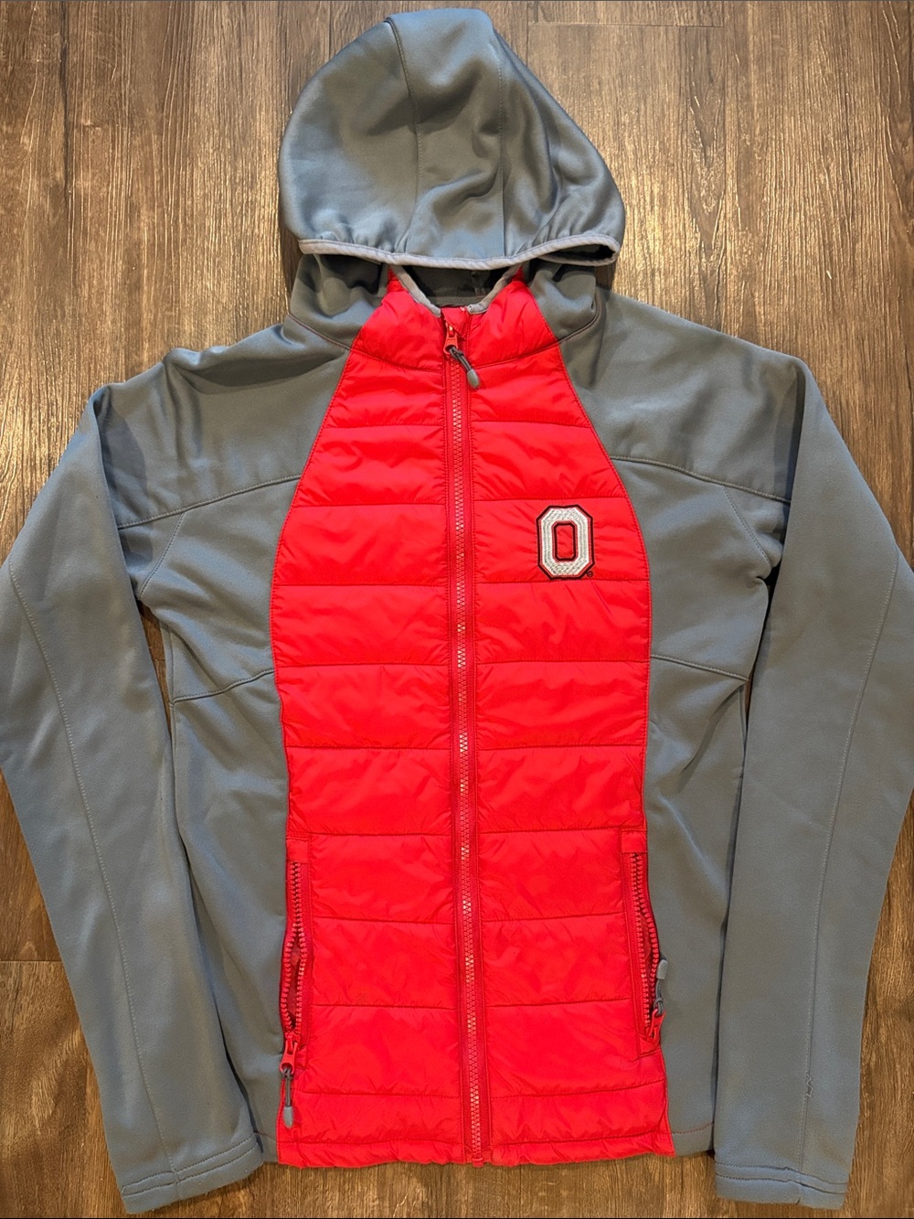 Ohio State women’s small full zip jogging hoodie